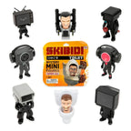Skibidi Toilet Minifigurer 6 cm Serie 1 Display (24) Bonkers Toys