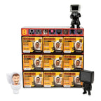 Skibidi Toilet Figurer 11 cm Serie 1 Display (9) Bonkers Toys