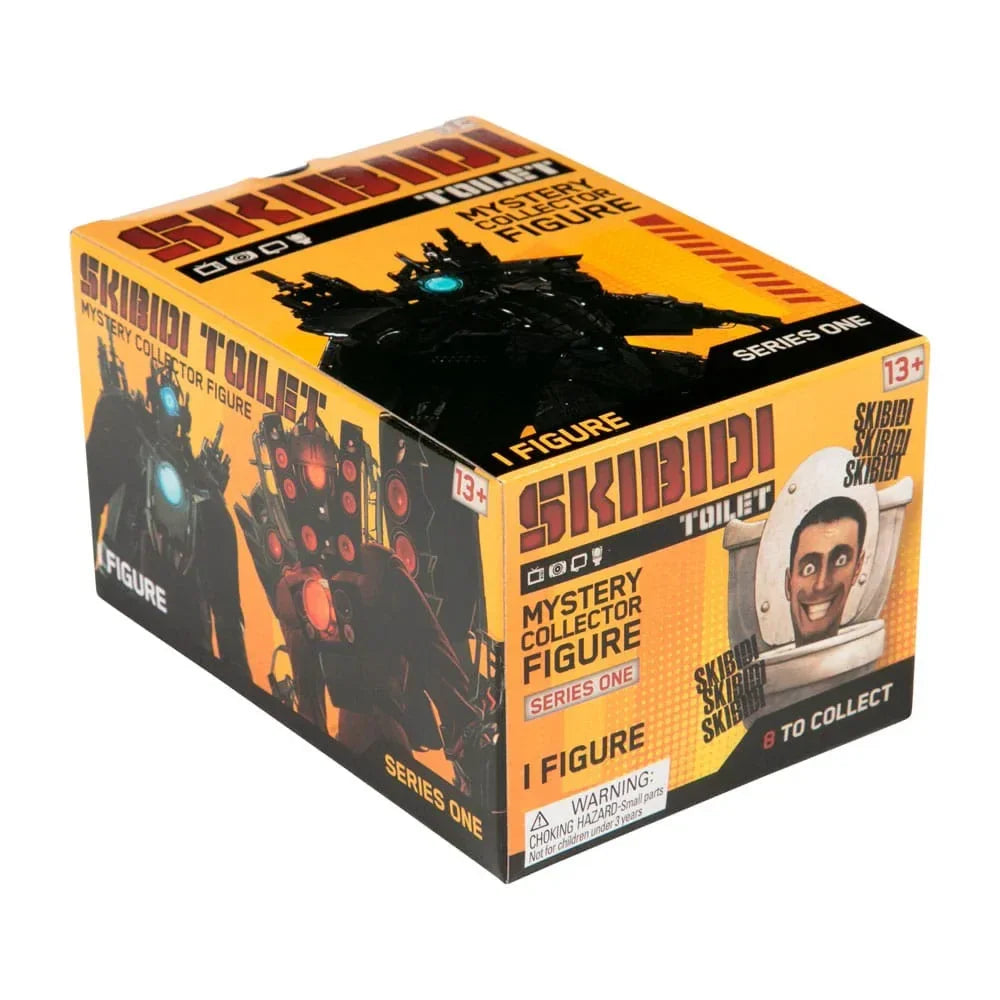 Skibidi Toilet Figurer 11 cm Serie 1 Display (9) Bonkers Toys