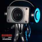 Skibidi Toilet Figurer 11 cm Serie 1 Display (9) Bonkers Toys