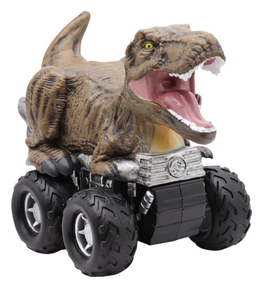 Jurassic World Zoom Riders fordonsset med dinosauriefigur sortiment (24)