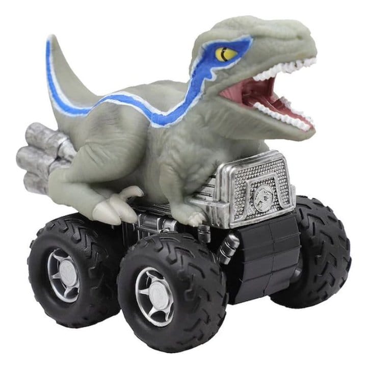 Jurassic World Zoom Riders fordonsset med dinosauriefigur sortiment (24)