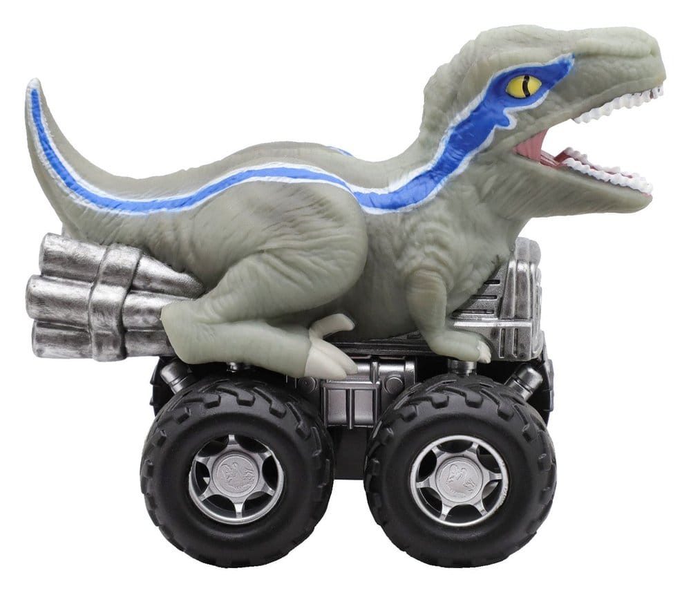 Jurassic World Zoom Riders fordonsset med dinosauriefigur sortiment (24)