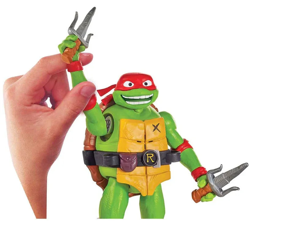 Teenage Mutant Ninja Turtles: Mutant Mayhem Ninja Shouts Action Figur Raphael 14 cm Playmates