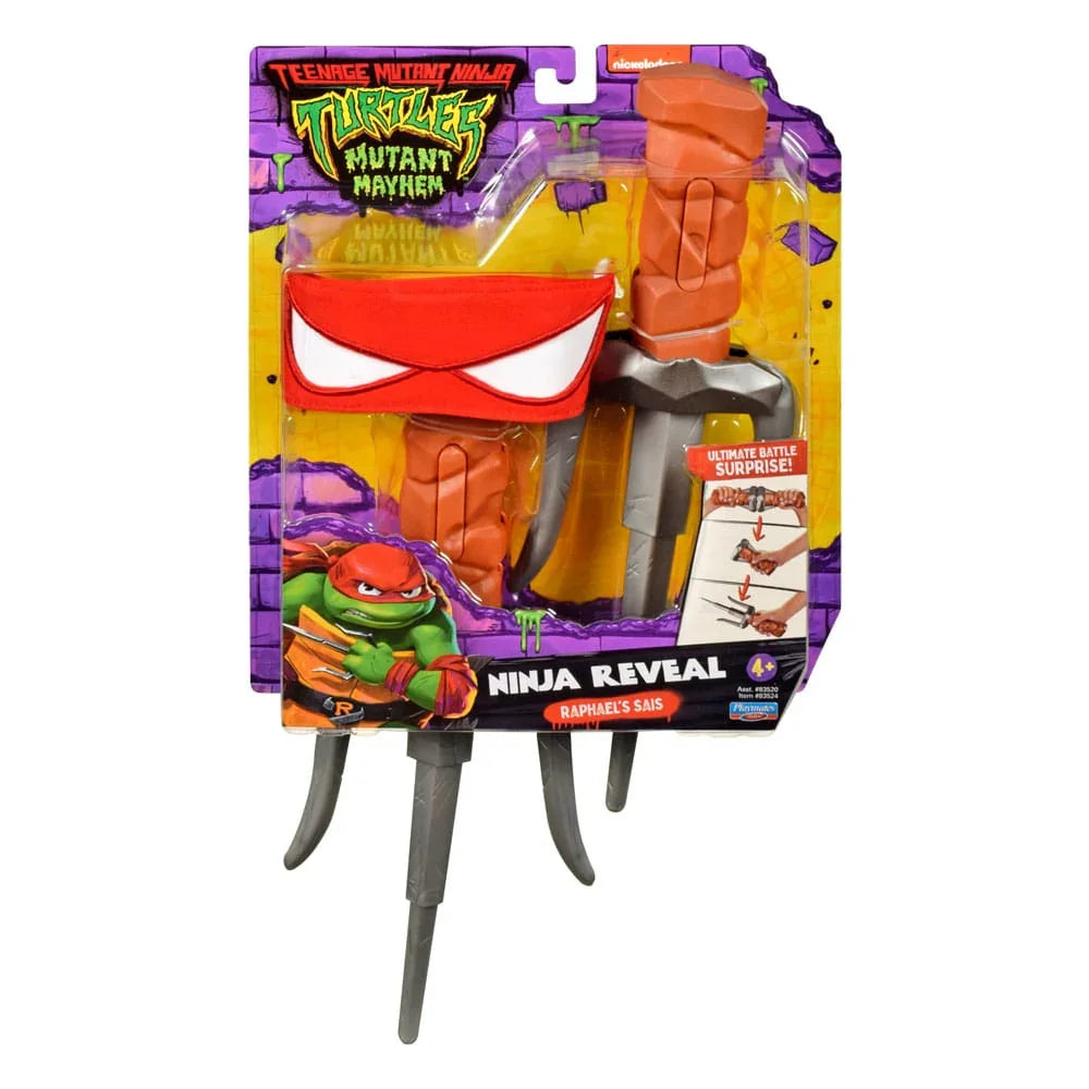 Teenage Mutant Ninja Turtles: Mutant Mayhem Raphael Transforming Sai Playmates
