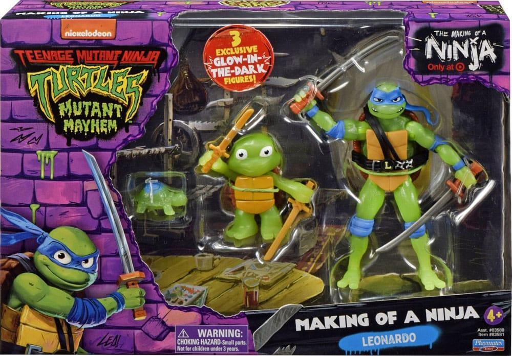 Teenage Mutant Ninja Turtles: Mutant Mayhem 3-Pack Figur Playmates