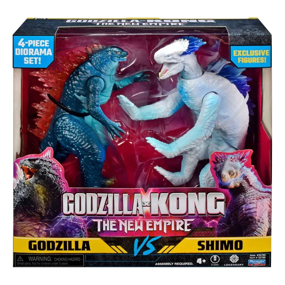 Godzilla x Kong: The New Empire Diorama 2-Pack Playmates