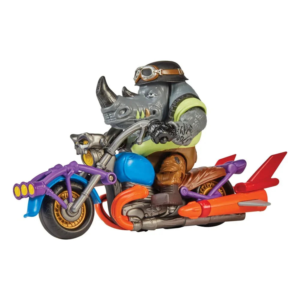 Teenage Mutant Ninja Turtles Actionfigur Chopper med Rocksteady BOTI