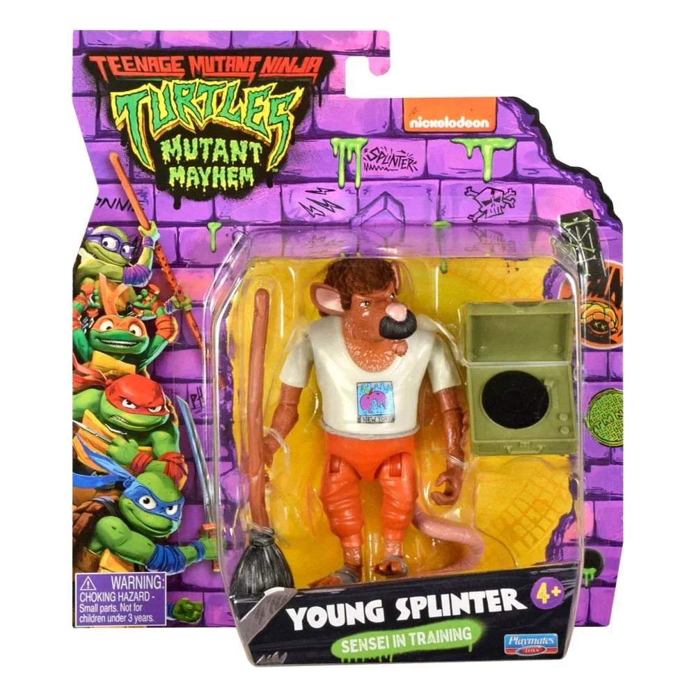 Teenage Mutant Ninja Turtles: Mutant Mayhem Action Figur Young Splinter 11 cm Playmates