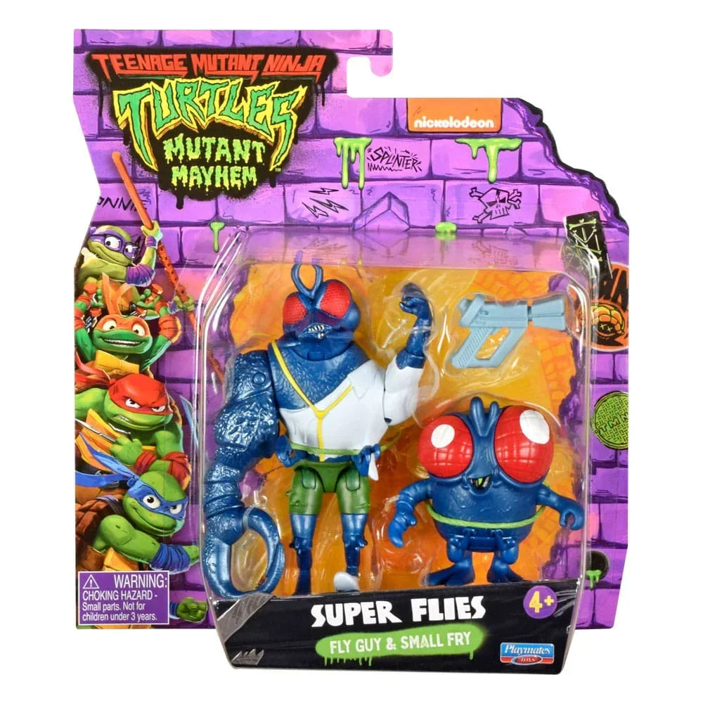 Teenage Mutant Ninja Turtles: Mutant Mayhem Action Figurr Super Fly & Toddler Super Fly 11 cm Playmates