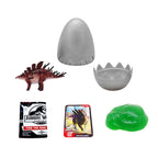 Jurassic World Rebirth Pop N Lock Breach Blind Box Captivz Build n Battle Dinos Display (12) BOTI