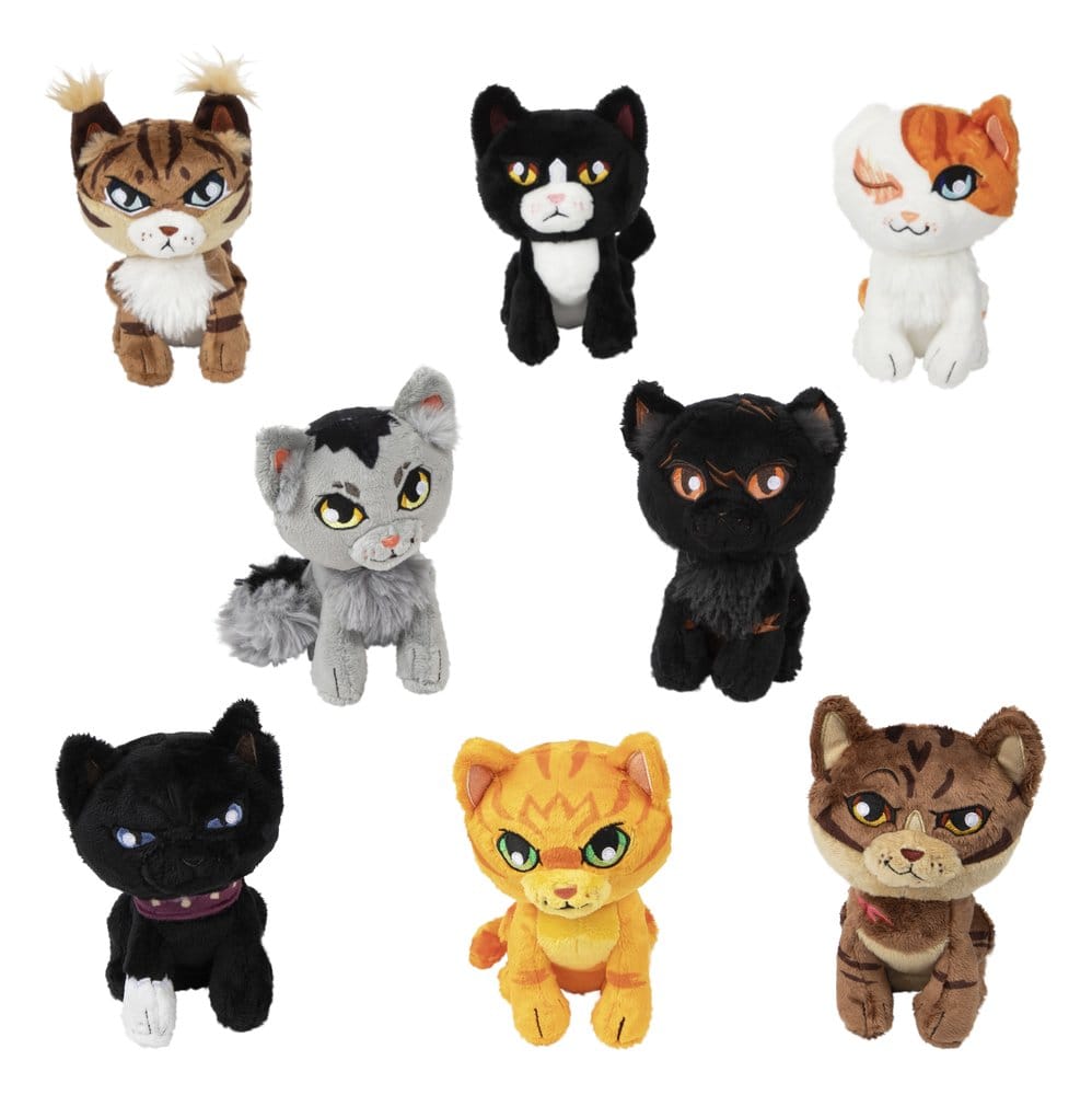 Warrior Cats Plush Blind Box Mini Mystery Plush Series 1 15cm Display (9)