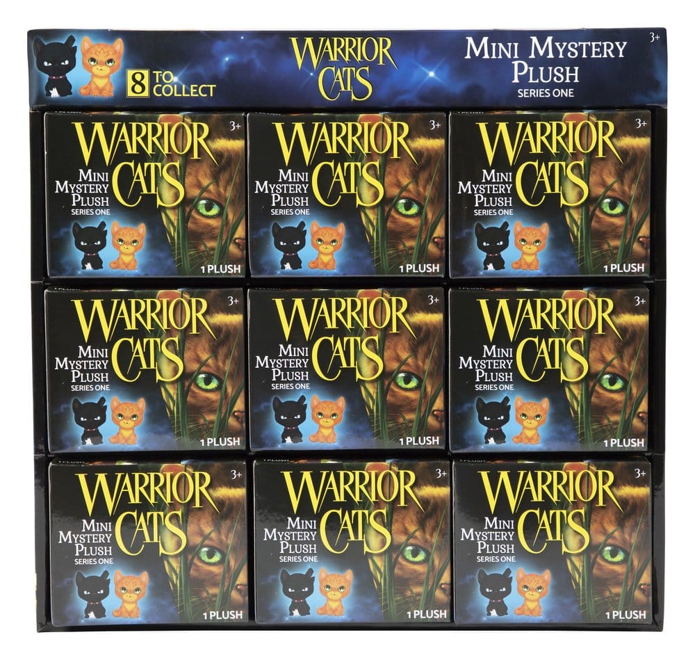 Warrior Cats Plush Blind Box Mini Mystery Plush Series 1 15cm Display (9)