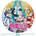 Hatsune Miku Rund Jigsaw Puzzle 500 Bitar Bopster