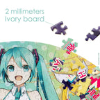 Hatsune Miku Rund Jigsaw Puzzle 500 Bitar Bopster