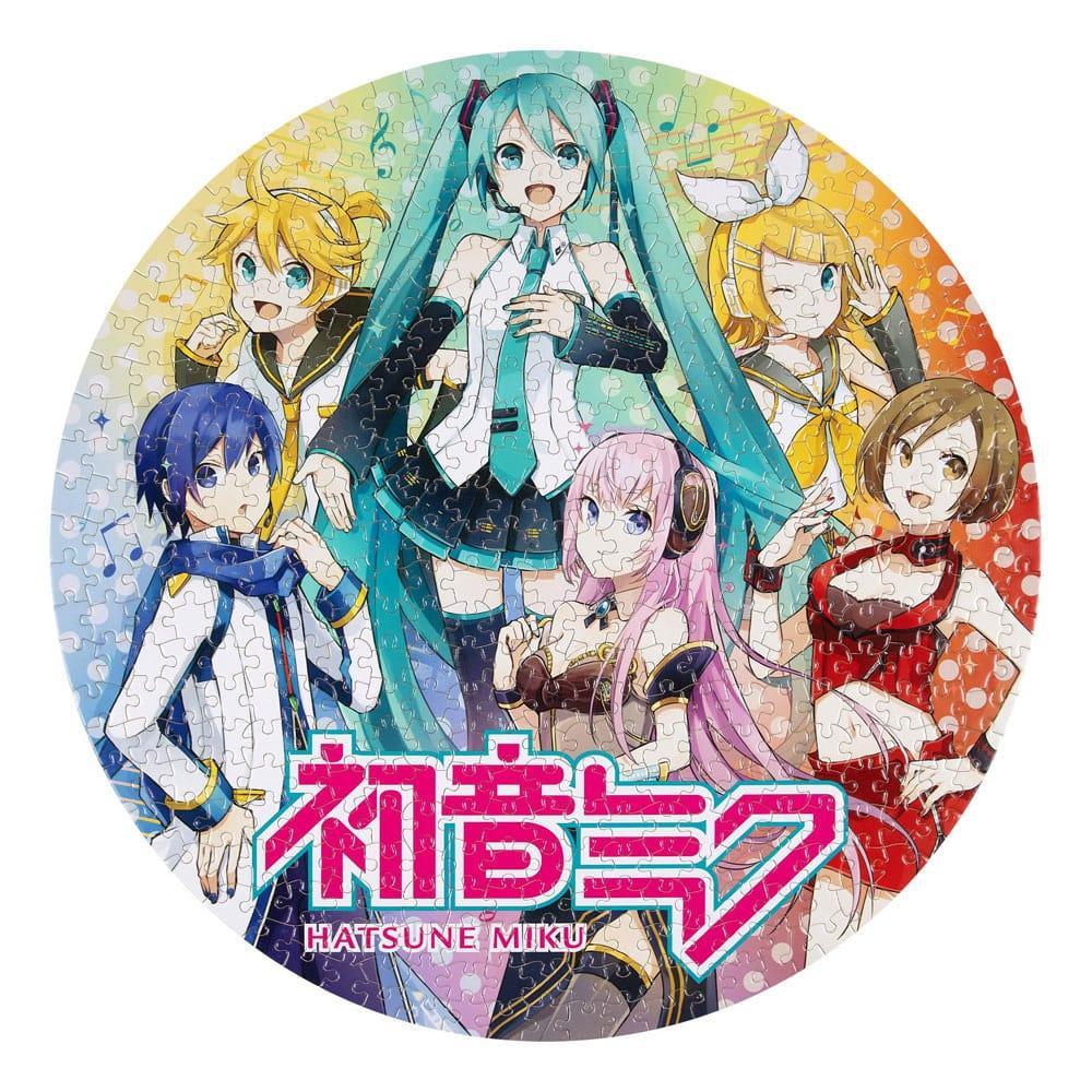 Hatsune Miku Rund Jigsaw Puzzle 500 Bitar Bopster
