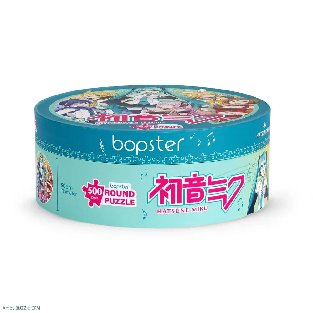 Hatsune Miku Rund Jigsaw Puzzle 500 Bitar Bopster