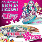 Hatsune Miku Rund Jigsaw Puzzle 500 Bitar Bopster