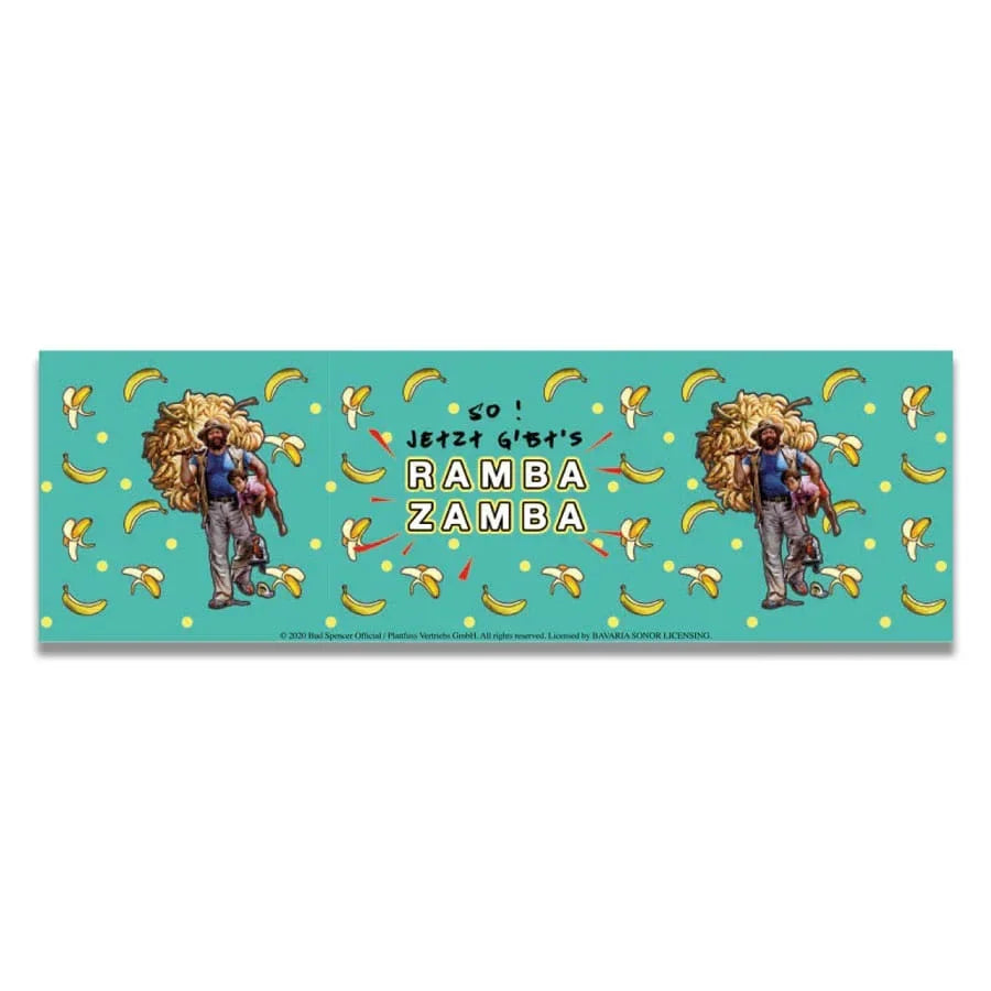 Bud Spencer Emaljmugg Banana Joe - Officiellt Licensierad Blechwaren Fabrik Braunschweig