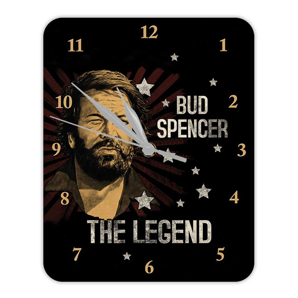 Bud Spencer Väggklocka - Legenden Blechwaren Fabrik Braunschweig
