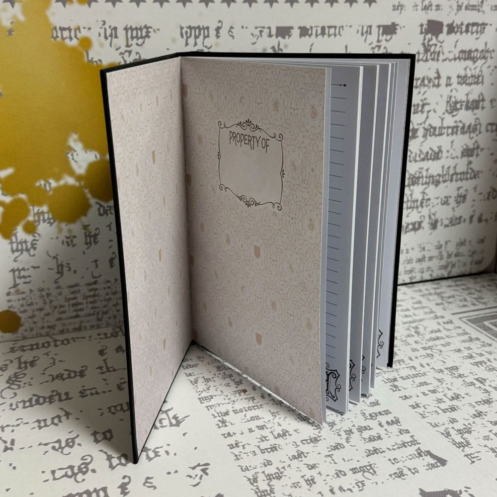 Harry Potter Anteckningsblock Hogwarts Black Blue Sky Studios