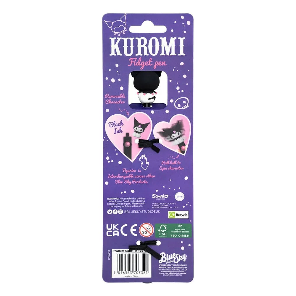Sanrio Fidget Pen Kuromi Blue Sky Studios