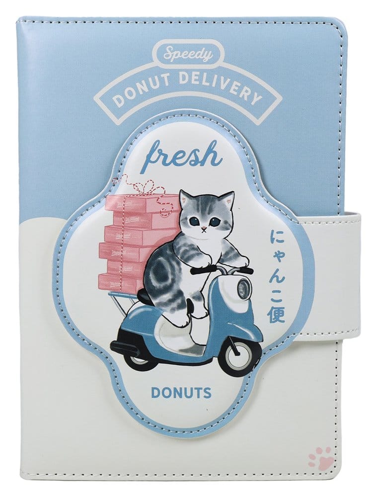 Mofusand A5 Anteckningsblock Fresh Donuts