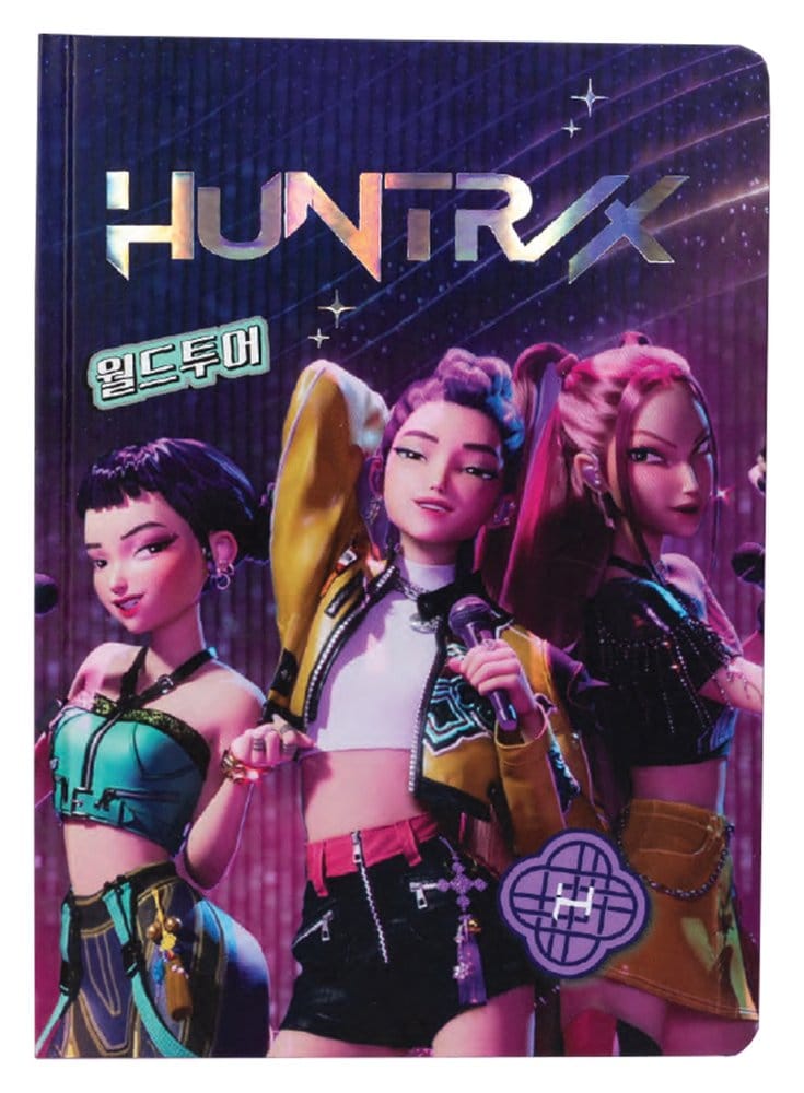 KPop Demon Hunters A5 Anteckningsblock Huntr/x