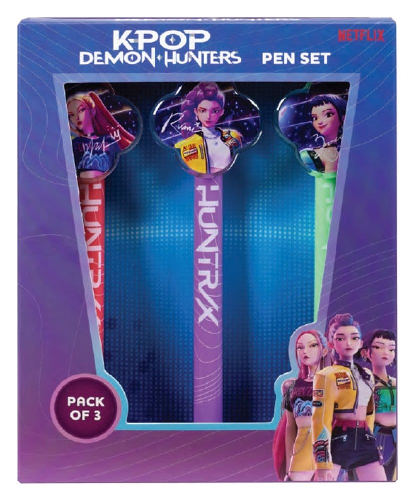 KPop Demon Hunters 3-Pack Pennor