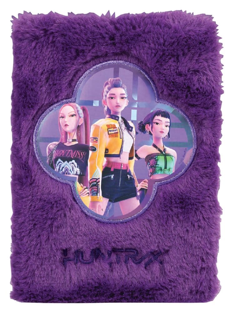 KPop Demon Hunters A5 Notebook Huntr/x Plushie