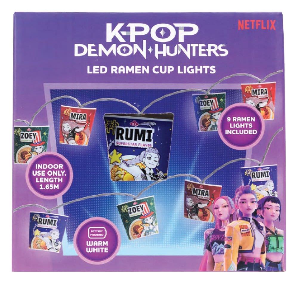 KPop Demon Hunters String Lights Ramen