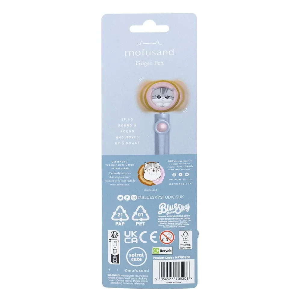 Mofusand Fidget Pen - Den Perfekta Stressavlastaren Blue Sky Studios