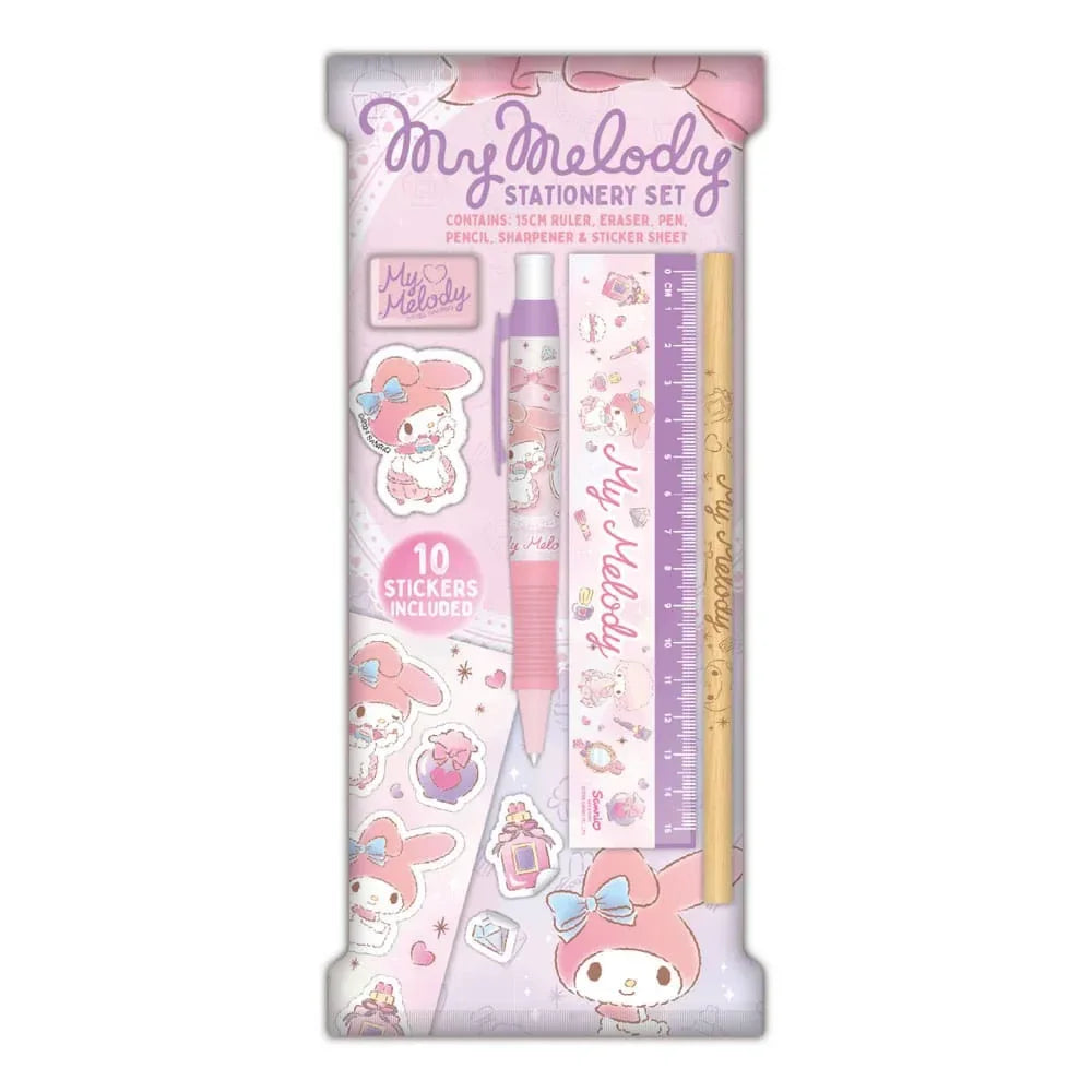 Sanrio Stationery Set 6-Pack My Melody Blue Sky Studios