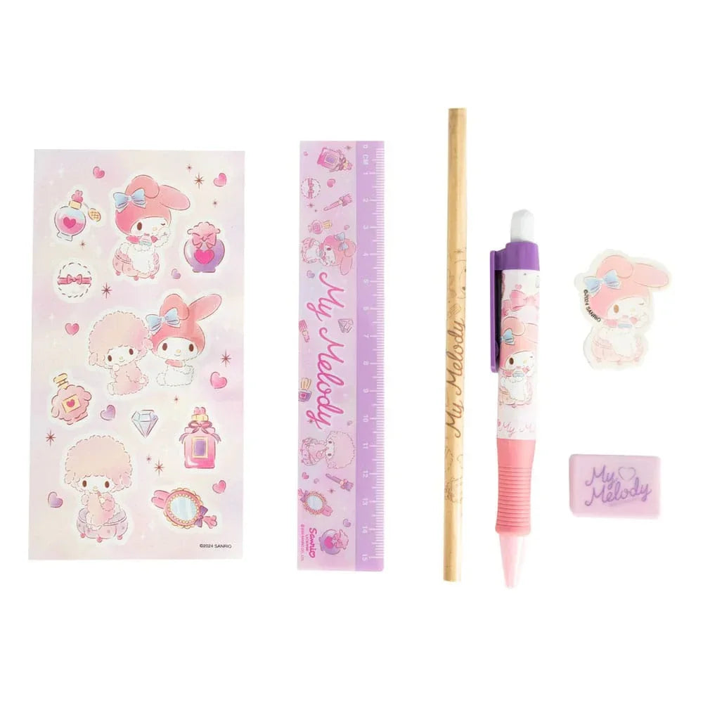 Sanrio Stationery Set 6-Pack My Melody Blue Sky Studios