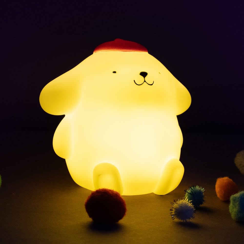 Sanrio Mood Lamp with USB-C Pompompurin 11 cm
