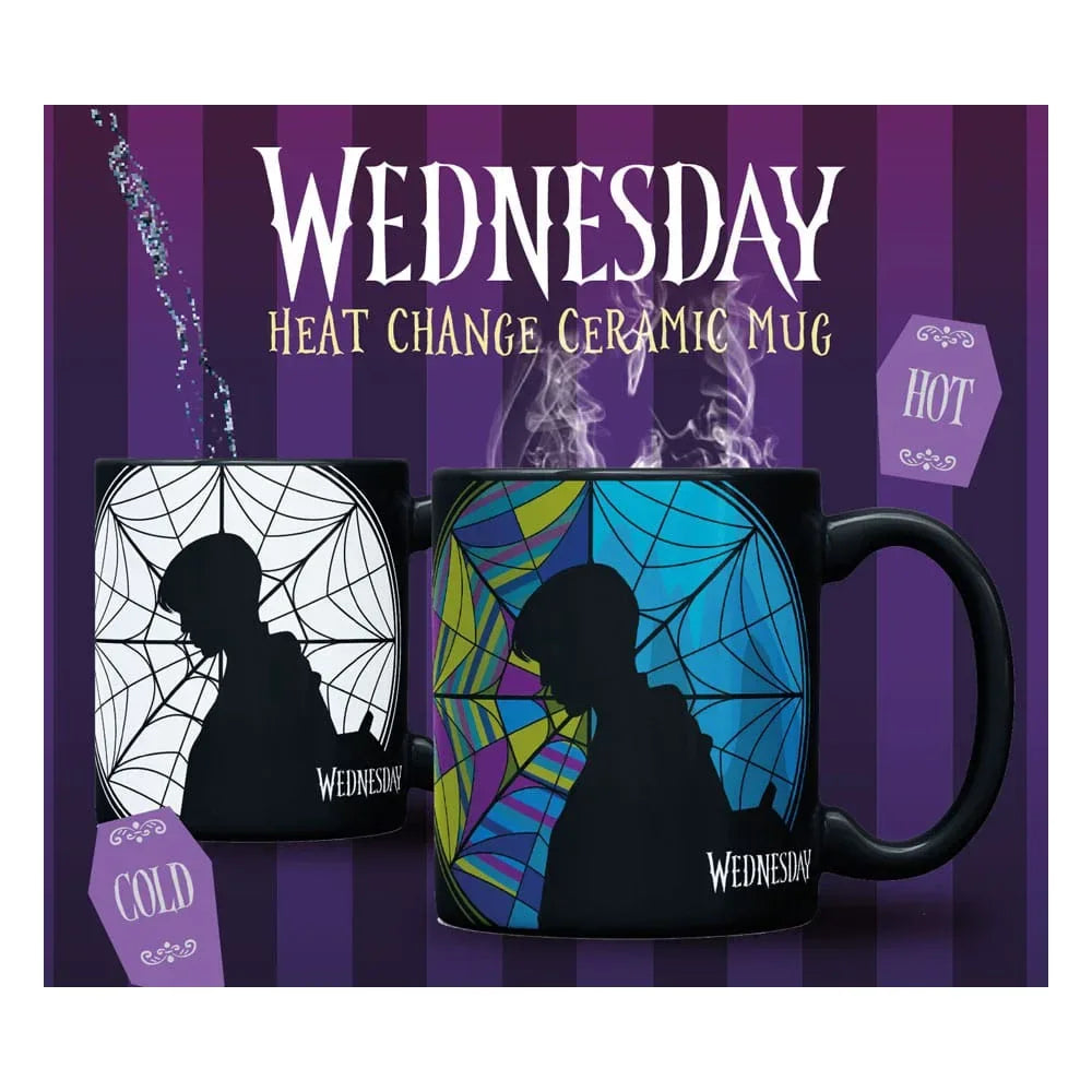 Wednesday Heat Change Mug Ophelia Window 330 ml Blue Sky Studios