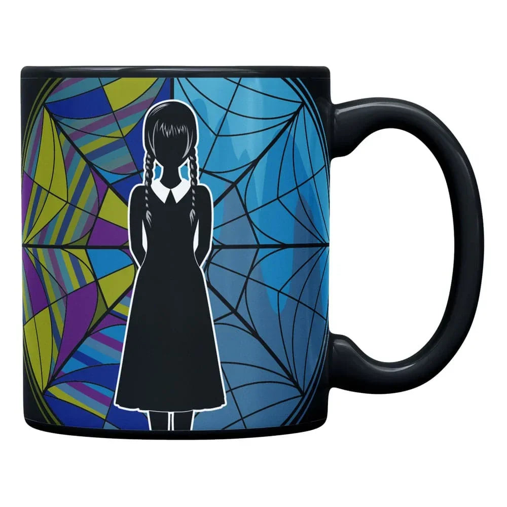 Wednesday Heat Change Mug Ophelia Window 330 ml Blue Sky Studios