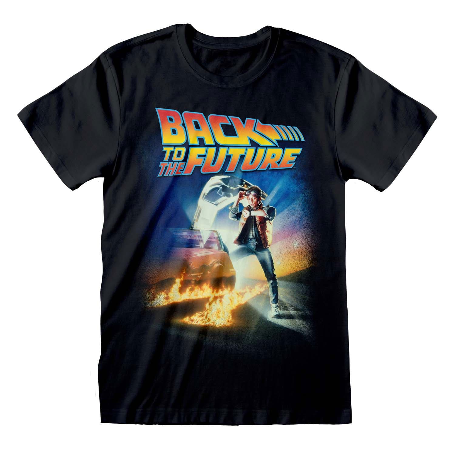 Back to the Future T-Shirt Stl L Heroes Inc