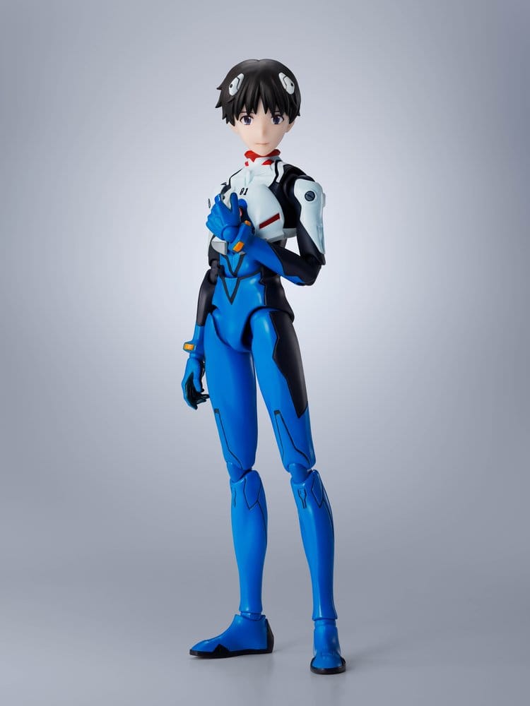 Evangelion S.H.Figuarts Action Figur Shinji Ikari 14 cm