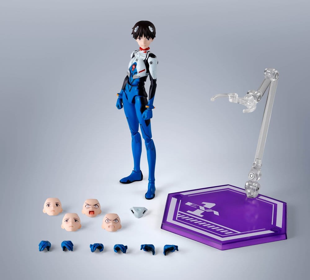Evangelion S.H.Figuarts Actionfigur Shinji Ikari 14 cm