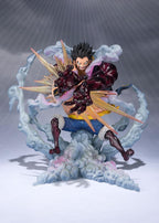 One Piece FiguartsZERO PVC Figur Monkey D. Luffy Gear 4 Leo Bazooka Reissue 18 cm Bandai Tamashii Nations