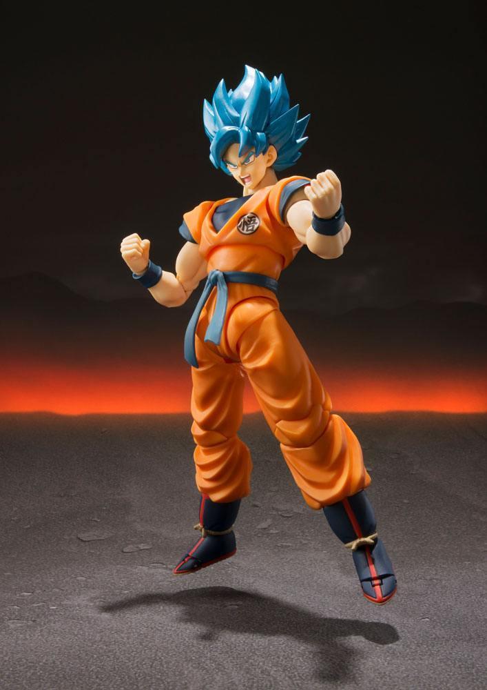 Dragon Ball Super Broly S.H. Figuarts Action Figur Super Saiyan God Super Saiyan Goku 14 cm Bandai Tamashii Nations