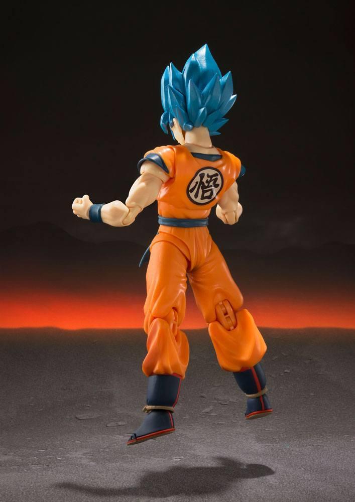 Dragon Ball Super Broly S.H. Figuarts Action Figur Super Saiyan God Super Saiyan Goku 14 cm Bandai Tamashii Nations