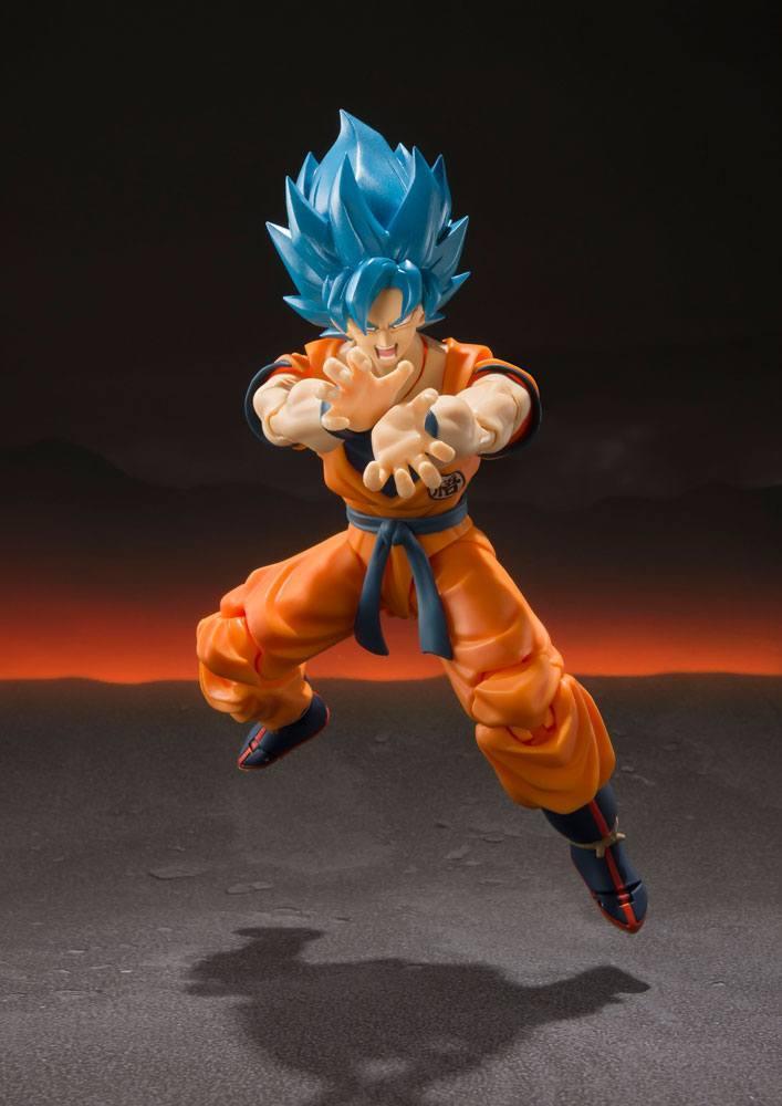 Dragon Ball Super Broly S.H. Figuarts Action Figur Super Saiyan God Super Saiyan Goku 14 cm Bandai Tamashii Nations