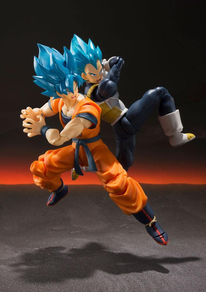 Dragon Ball Super Broly S.H. Figuarts Action Figur Super Saiyan God Super Saiyan Goku 14 cm Bandai Tamashii Nations