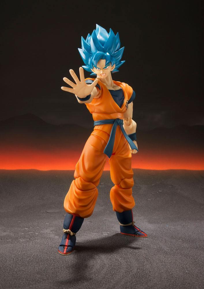 Dragon Ball Super Broly S.H. Figuarts Action Figur Super Saiyan God Super Saiyan Goku 14 cm Bandai Tamashii Nations
