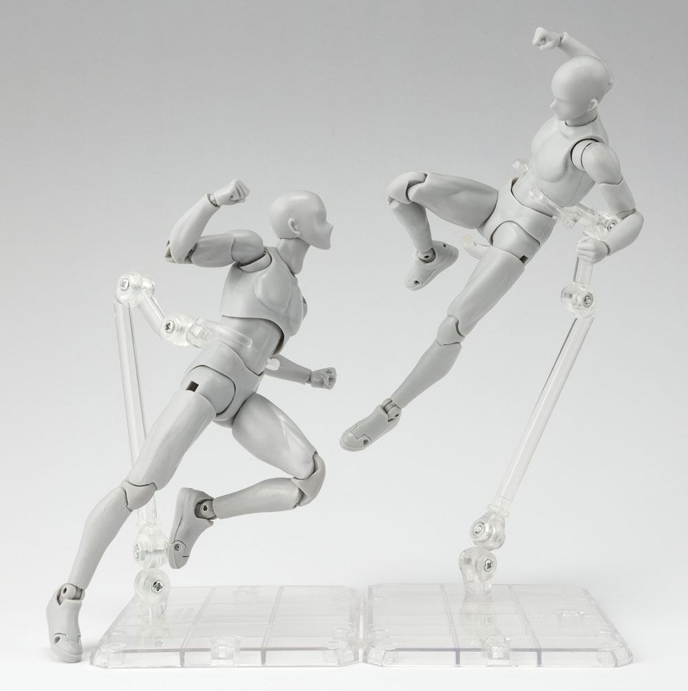 Tamashii Stage Figure Stand Act.4 för Humanoid Clear 14 cm Bandai Tamashii Nations
