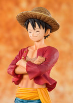 One Piece FiguartsZERO PVC Figur Straw Hat Luffy 14 cm Bandai Tamashii Nations