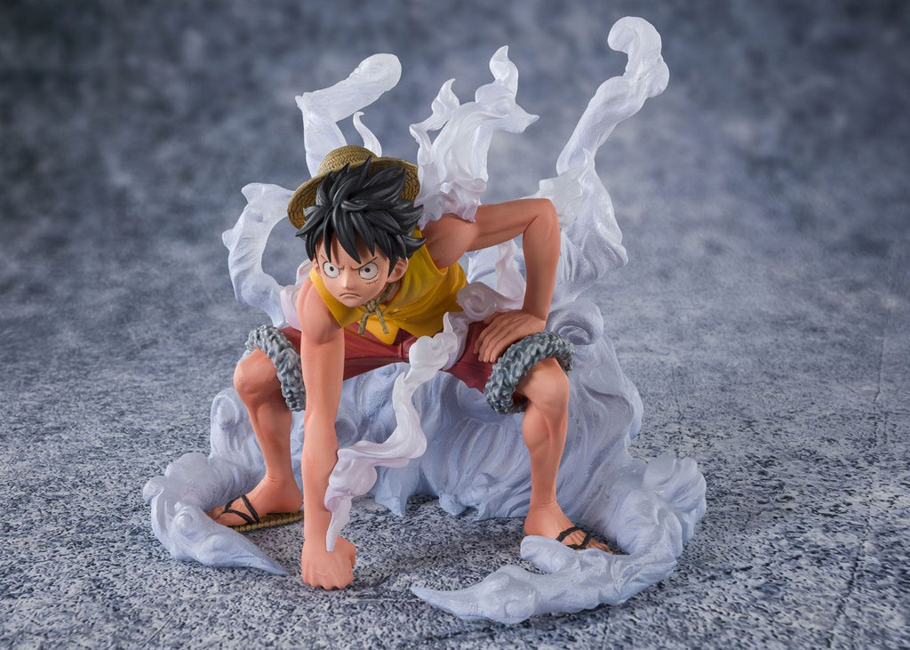 One Piece FiguartsZERO PVC Figur Monkey D. Luffy Summit Battle Reissue 12 cm Bandai Tamashii Nations