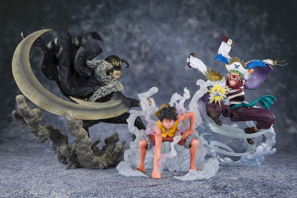 One Piece FiguartsZERO PVC Figur Monkey D. Luffy Summit Battle Reissue 12 cm Bandai Tamashii Nations